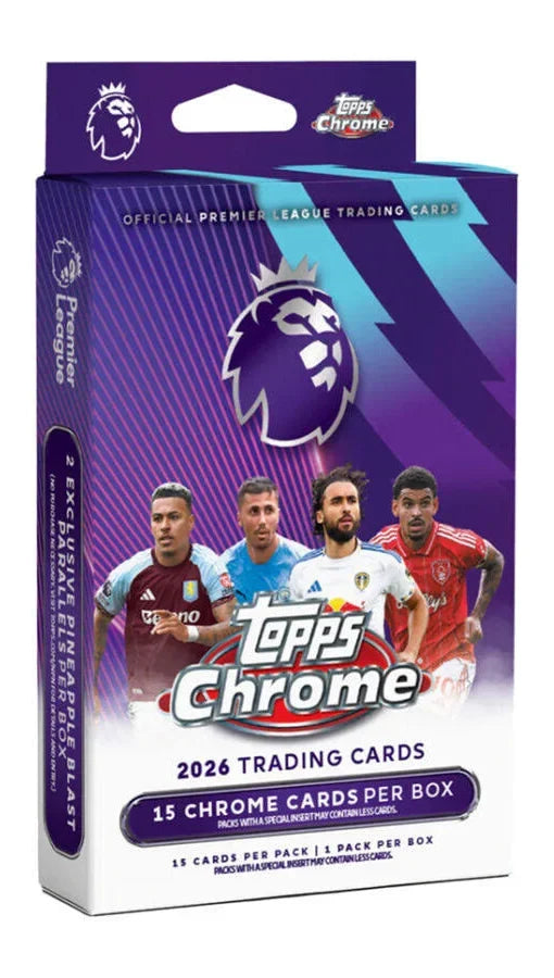 Topps Chrome 25/26 Premier League Hanger Box