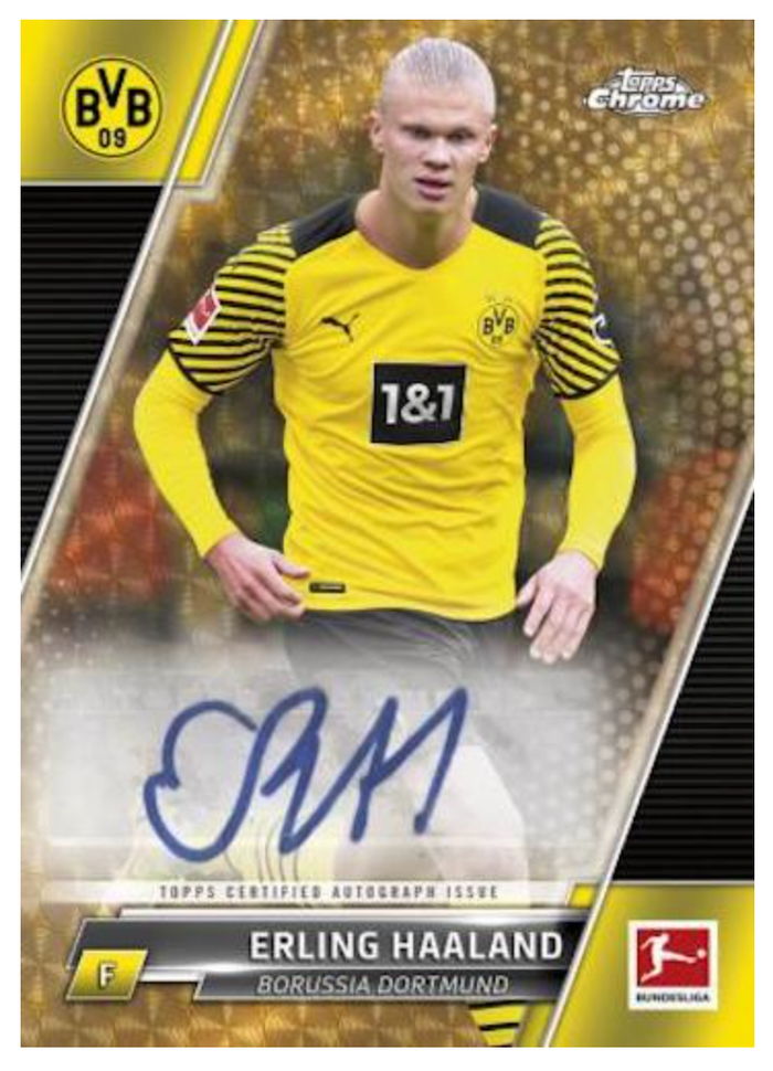 Topps Chrome Bundesliga Soccer 2021/22 Hobby Box
