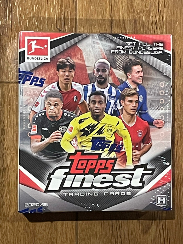 Topps Finest Bundesliga Soccer 2020/21 Hobby Mini Box - 6 Packs / 5 Cards Per Pack