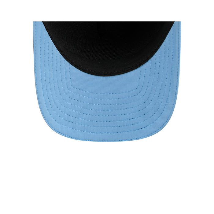 Toronto Argonauts CFL 2026 New Era On-Field Side Line 9FORTY M-Crown A- Frame Adjustable Hat - 2 Tone Black/Sky Blue