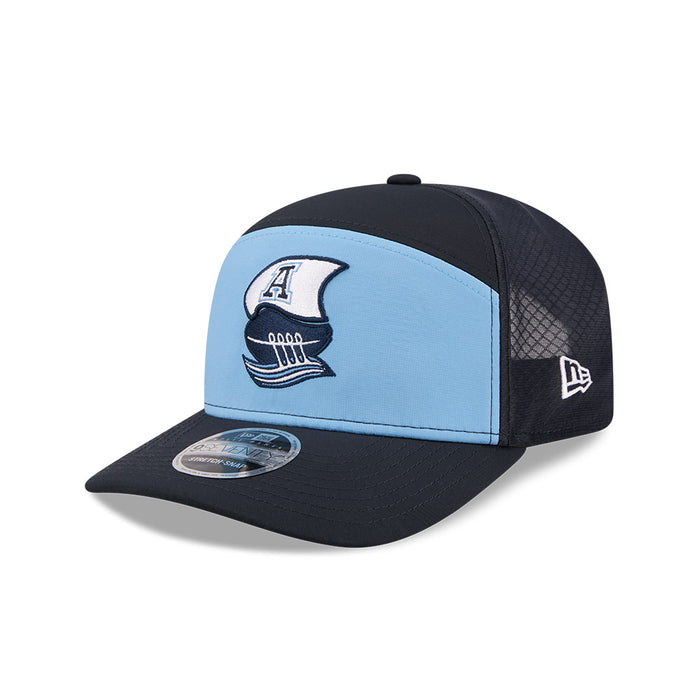 Toronto Argonauts CFL 2026 New Era On-Field Training 9SEVENTY Stretch-Snap Hat - Blue