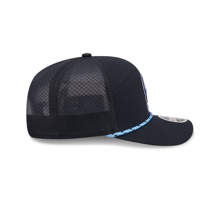 Toronto Argonauts CFL 2026 New Era On-Field Training Rope 9SEVENTY Stretch-Snap Hat - Black