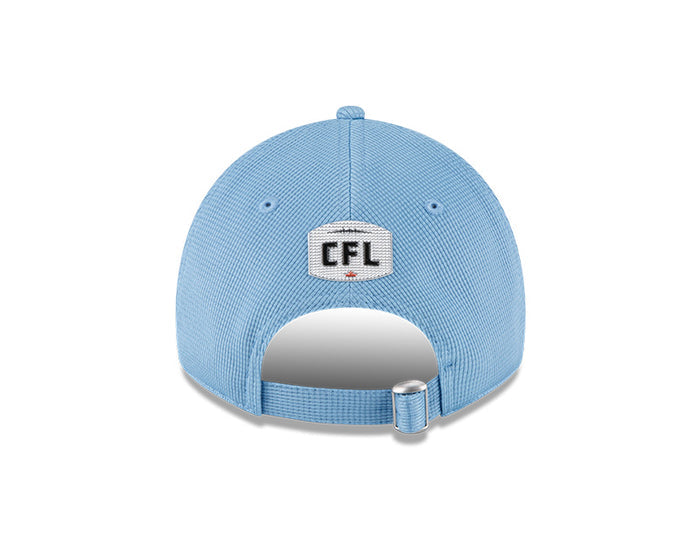 Toronto Argonauts CFL New Era 2023 On-field Sideline 9Twenty Adjustable Hat - Baby Blue