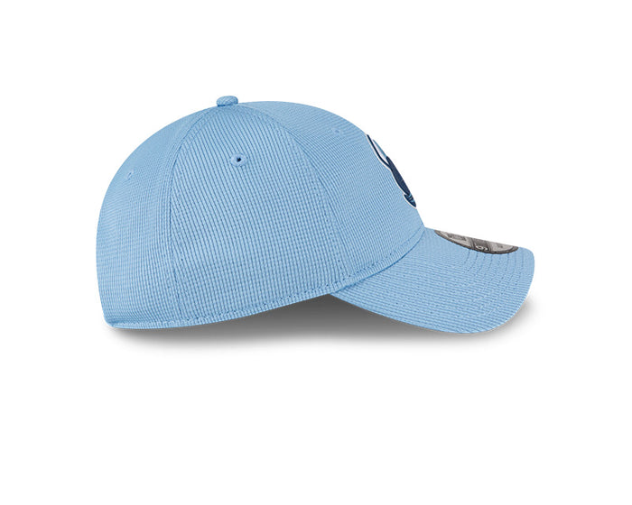Toronto Argonauts CFL New Era 2023 On-field Sideline 9Twenty Adjustable Hat - Baby Blue