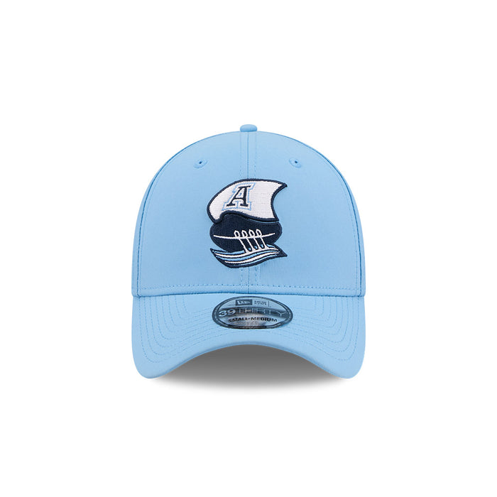 Toronto Argonauts CFL New Era 2026 On-field Sideline 39Thirty Flexfit Hat - Baby Blue