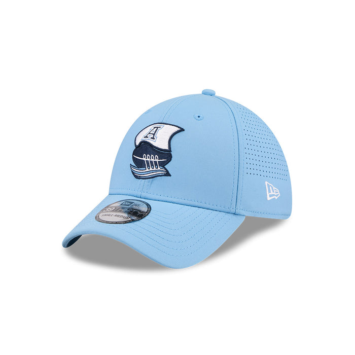 Toronto Argonauts CFL New Era 2026 On-field Sideline 39Thirty Flexfit Hat - Baby Blue