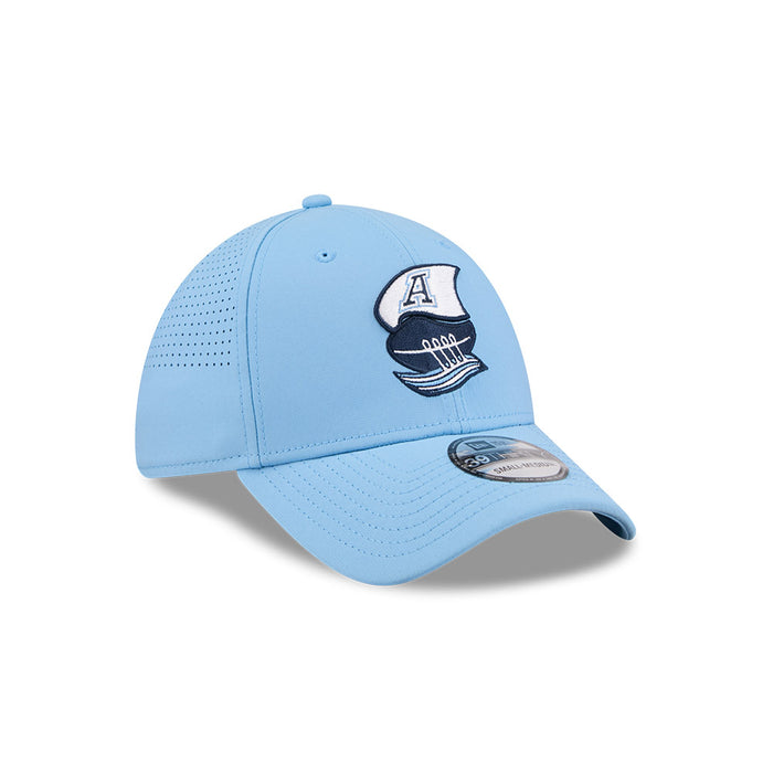 Toronto Argonauts CFL New Era 2026 On-field Sideline 39Thirty Flexfit Hat - Baby Blue