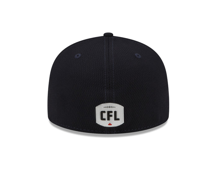 Toronto Argonauts CFL New Era Navy 2022 Sideline Official 59FIFTY Fitted Hat