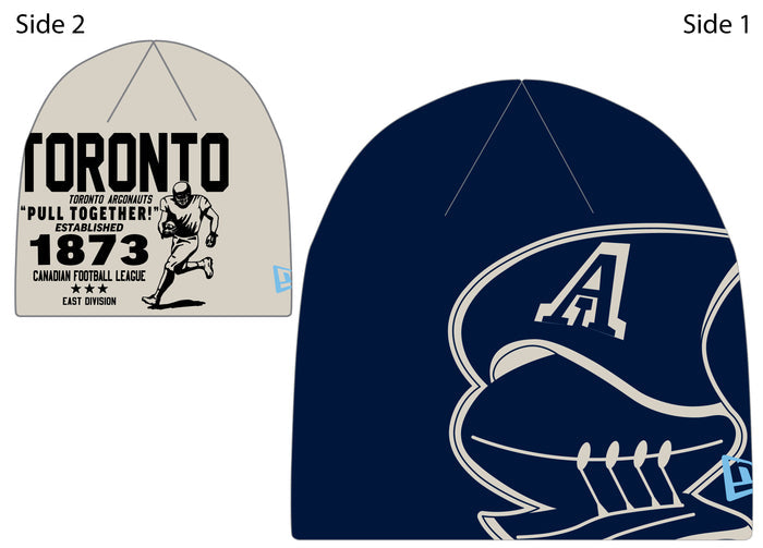 Toronto Argonauts CFL Turf Traditions New Era Knit Hat