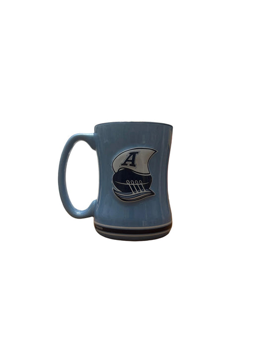 Toronto Argonauts Inglasco 14OZ Sculpted Mug - Light Blue