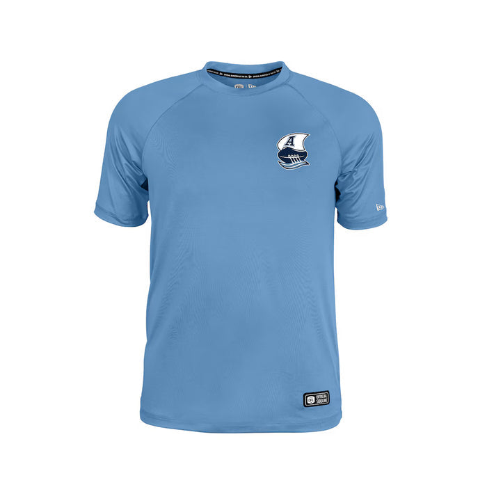 Toronto Argonauts New Era 2026 Sideline Cavort Raglan T-Shirt - Light Blue