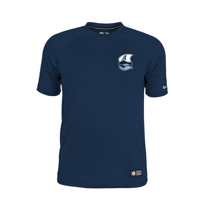 Toronto Argonauts New Era 2026 Sideline Cavort Raglan T-Shirt - Navy
