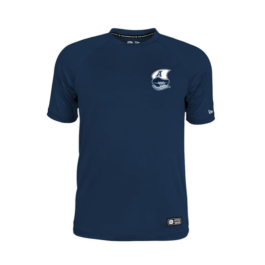 Toronto Argonauts New Era 2026 Sideline Cavort Raglan T-Shirt - Navy