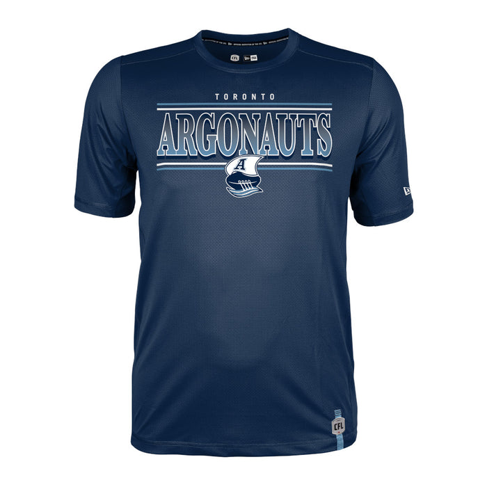 Toronto Argonauts Pitch NAV 2025 New Era T-Shirt - Navy