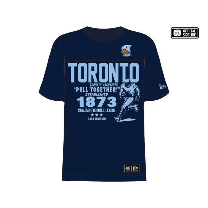 Toronto Argonauts Turf Team Established 1873 New Era T-Shirt - Navy