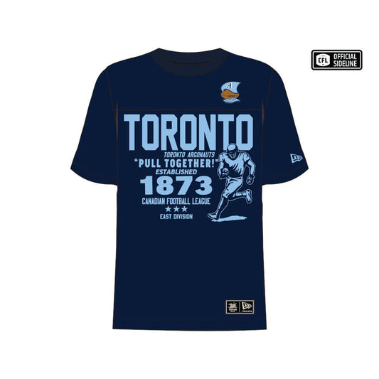 Toronto Argonauts Turf Team Established 1873 New Era T-Shirt - Navy