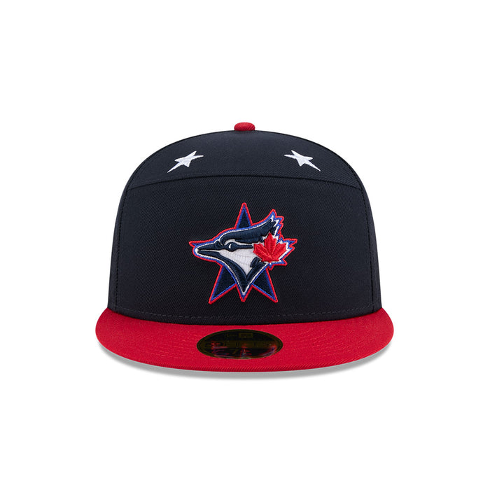Toronto Blue Jays 2025 All-Star Games 59FIFTY Split Panel New Era Fitted Hat - Black/Red