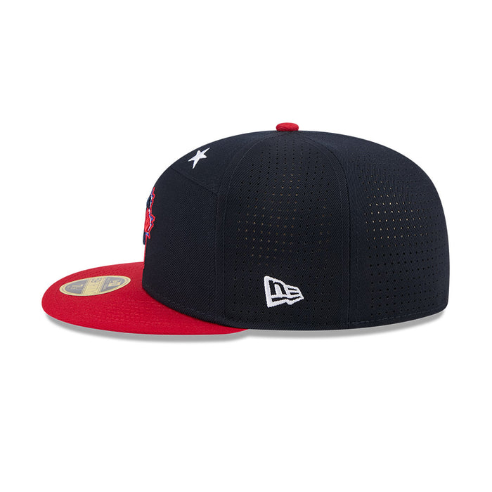 Toronto Blue Jays 2025 All-Star Games 59FIFTY Split Panel New Era Fitted Hat - Black/Red