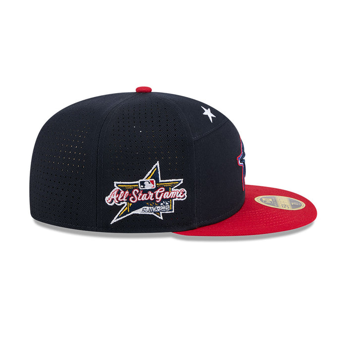 Toronto Blue Jays 2025 All-Star Games 59FIFTY Split Panel New Era Fitted Hat - Black/Red