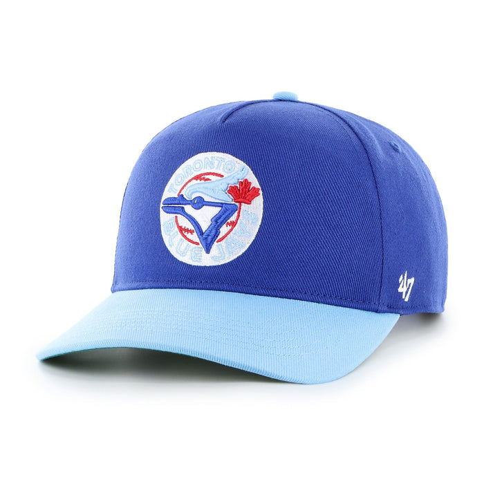Toronto Blue Jays 47' Brand 1977 Cooperstown Two-Tone Hitch A-Frame Snap-Back Hat
