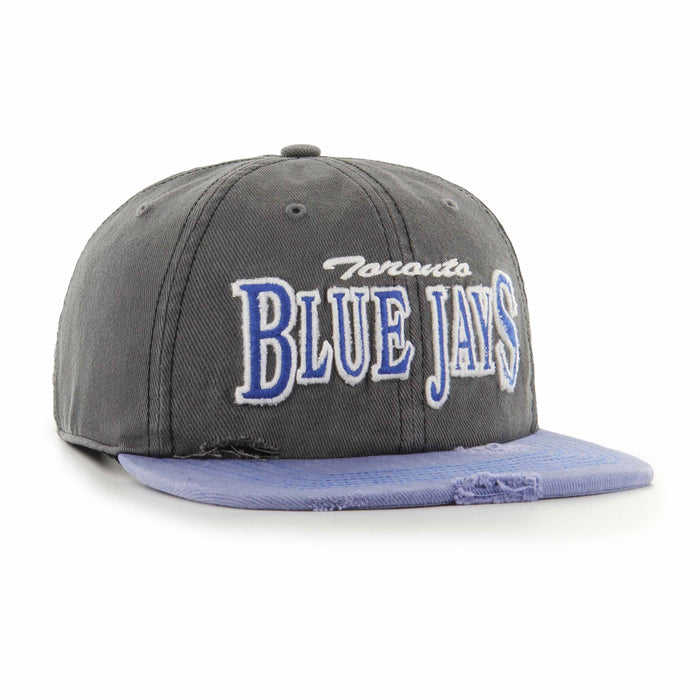 Toronto Blue Jays '47 brand Captain Wear 'n Tear SnapBack Hat