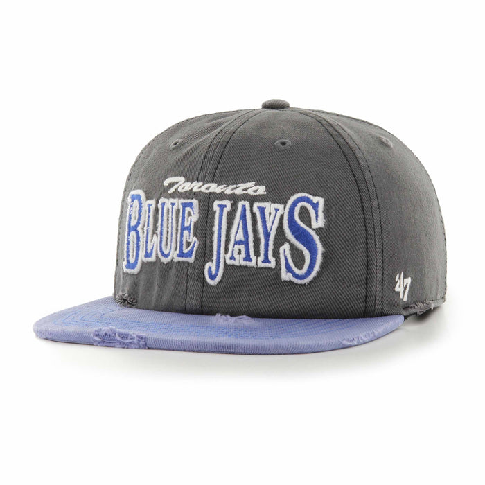 Toronto Blue Jays '47 brand Captain Wear 'n Tear SnapBack Hat