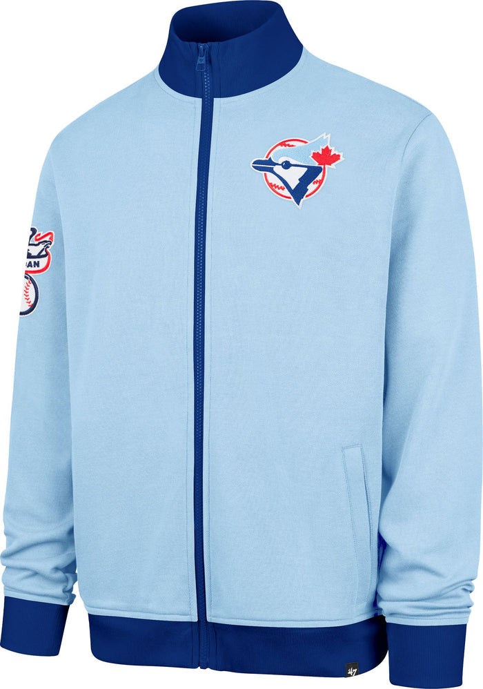 Toronto Blue Jays 47' Brand Cooperstown Collection Relief Pitcher Track Jacket