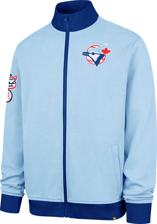 Toronto Blue Jays 47' Brand Cooperstown Collection Relief Pitcher Track Jacket