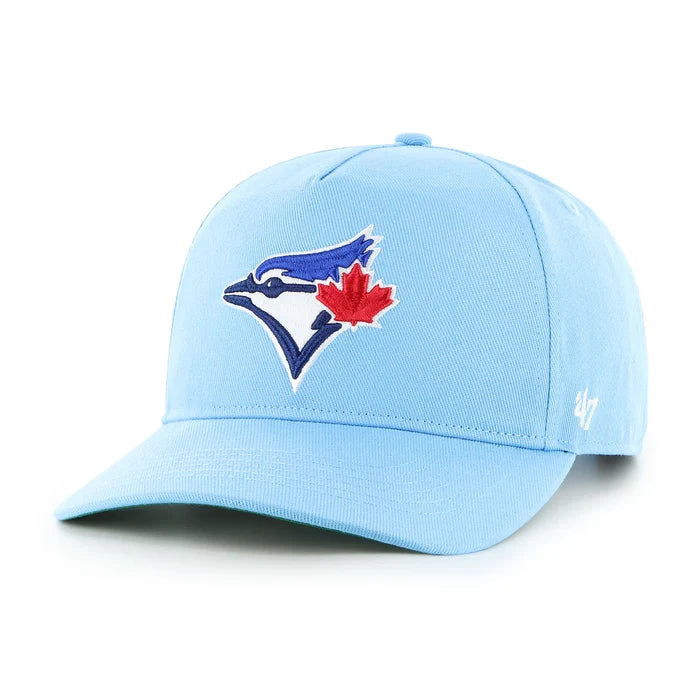 Toronto Blue Jays 47' Brand Golden Age Hitch A-Frame Snap-Back Hat - Powder Blue