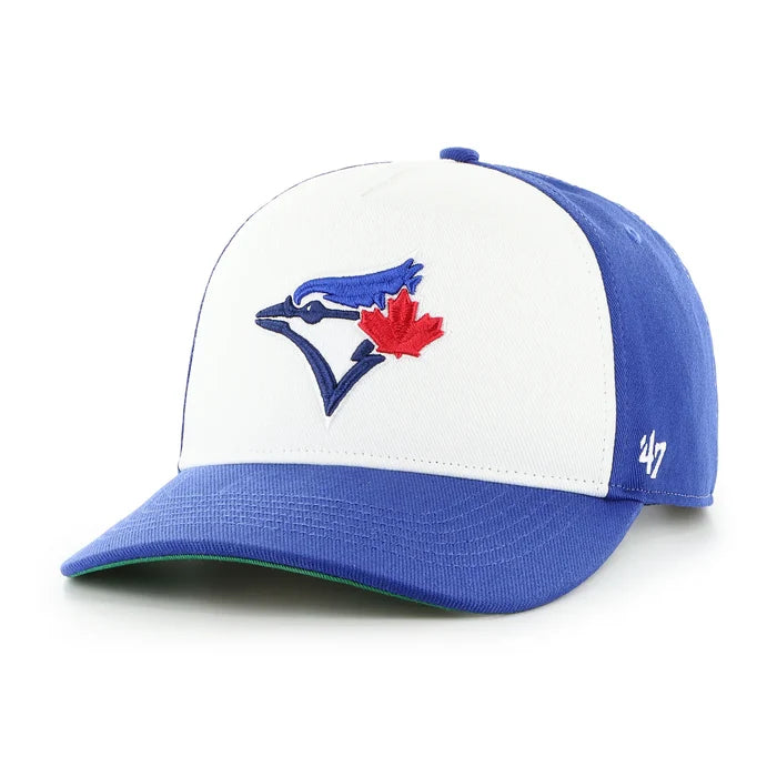 Toronto Blue Jays 47' Brand Golden Age Two-Tone Hitch A-Frame Snap-Back Hat - Blue/White