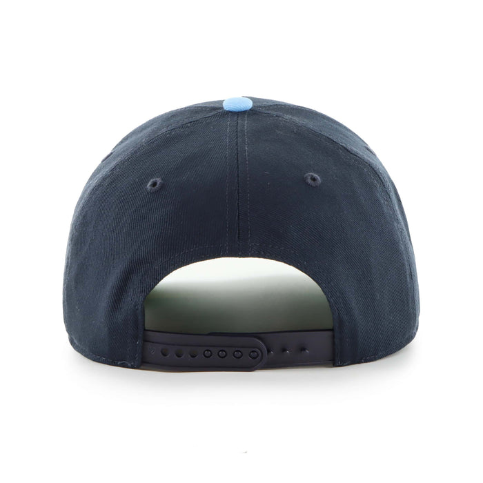 Toronto Blue Jays 47' Brand Golden Age Two-Tone Hitch A-Frame Snap-Back Hat - Navy/Powder Blue