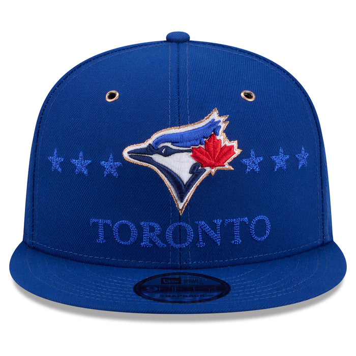 Toronto Blue Jays All Star Game 2026 Philadelphia Workout New Era 9FIFTY SnapBack Hat - Blue