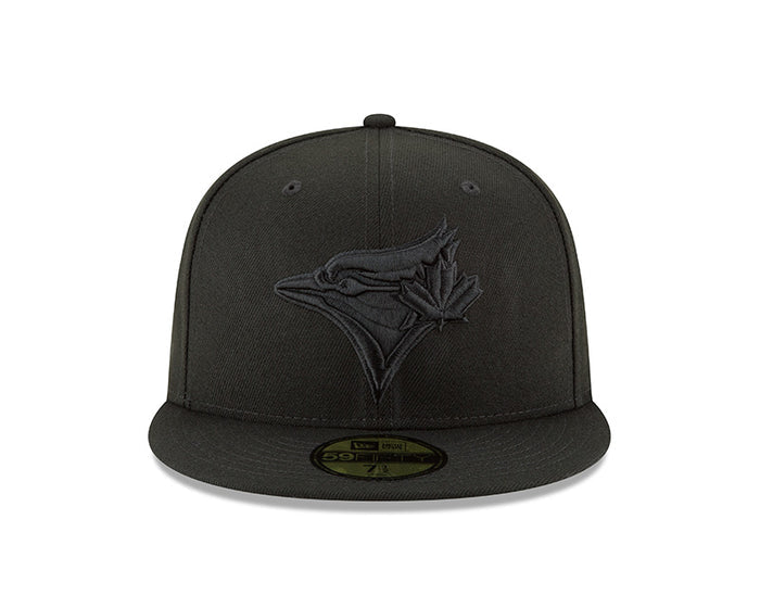 Toronto Blue Jays Black on Black 59fifty Fitted Hat