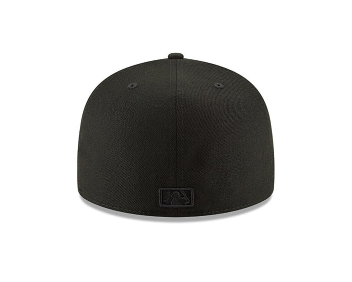Toronto Blue Jays Black on Black 59fifty Fitted Hat