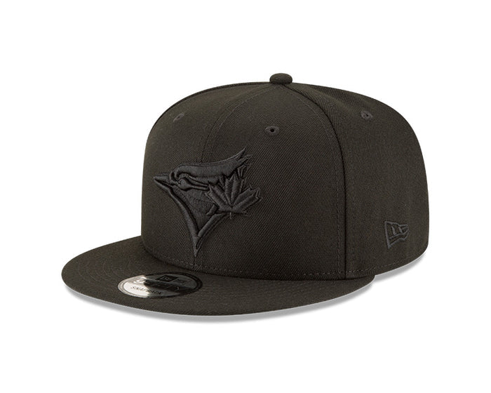Toronto Blue Jays Black on Black 9Fifty New Era Snapback Hat