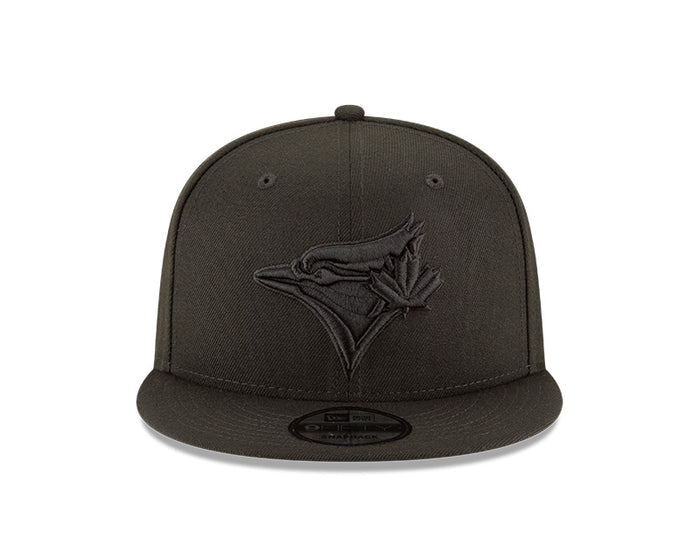 Toronto Blue Jays Black on Black 9Fifty New Era Snapback Hat