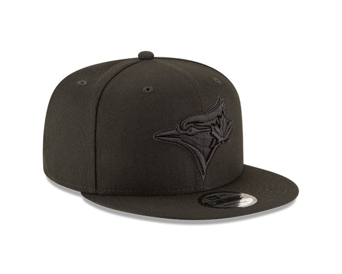 Toronto Blue Jays Black on Black 9Fifty New Era Snapback Hat