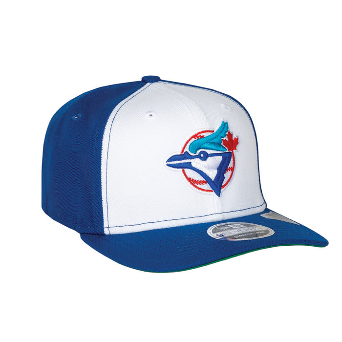 Toronto Blue Jays Cooperstown Collection New Era 9SEVENTY SnapBack Hat - TwoTone Blue/White