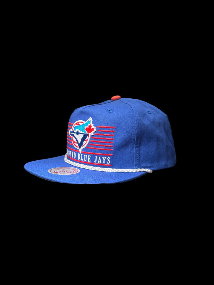 Toronto Blue Jays Mitchell & Ness Ascend Dusk Caddy Fit Snapback Hat - Blue