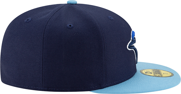Toronto Blue Jays Navy/ Light Blue New Alternate 4 Authentic Collection On-Field New Era - 59FIFTY Fitted Hat