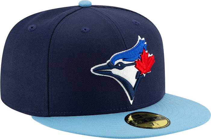 Toronto Blue Jays Navy/ Light Blue New Alternate 4 Authentic Collection On-Field New Era - 59FIFTY Fitted Hat