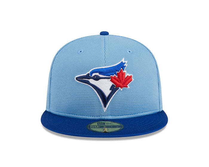 Toronto Blue Jays New Era 2024 Batting Practice - Mesh 59FIFTY Fitted Hat