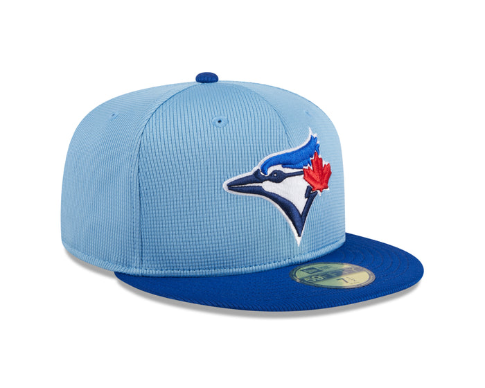 Toronto Blue Jays New Era 2024 Batting Practice - Mesh 59FIFTY Fitted Hat