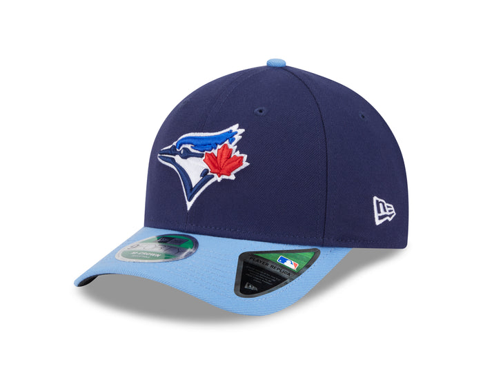 Toronto Blue Jays New Era 50th Season Anniversary On-Field 9FORTY 2-Tone Navy A-Frame SnapBack Hat