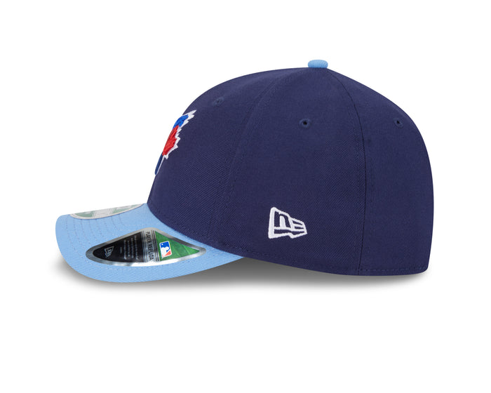 Toronto Blue Jays New Era 50th Season Anniversary On-Field 9FORTY 2-Tone Navy A-Frame SnapBack Hat