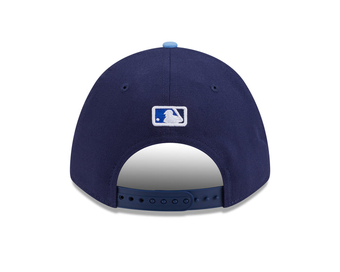 Toronto Blue Jays New Era 50th Season Anniversary On-Field 9FORTY 2-Tone Navy A-Frame SnapBack Hat