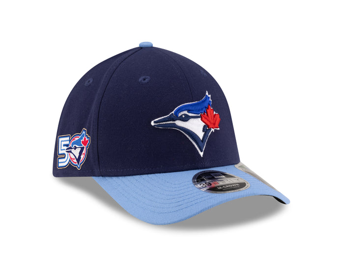 Toronto Blue Jays New Era Alt 4 2-Tone 50th Season Anniversary - 39THIRTY Flex Hat
