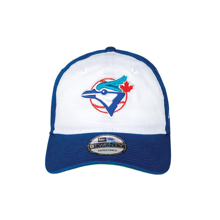 Toronto Blue Jays New Era Cooperstown Collection 9Twenty Adjustable Hat - TwoTone Blue/White
