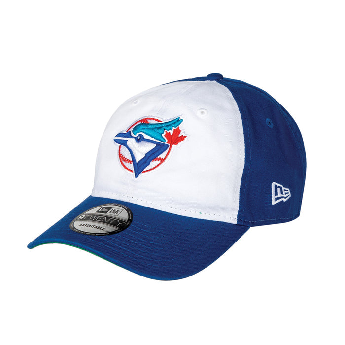 Toronto Blue Jays New Era Cooperstown Collection 9Twenty Adjustable Hat - TwoTone Blue/White