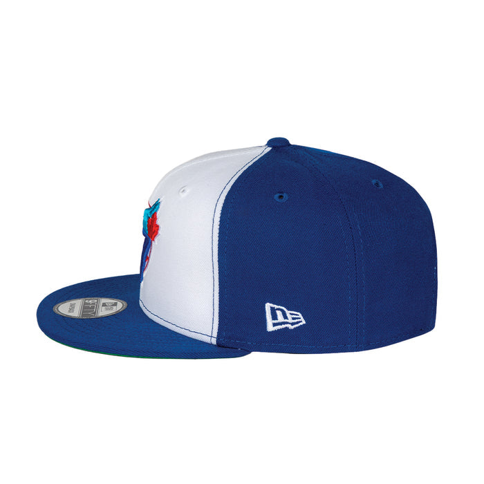 Toronto Blue Jays New Era Cooperstown Collection On-Field 9FIFTY SnapBack Hat - TwoTone Blue